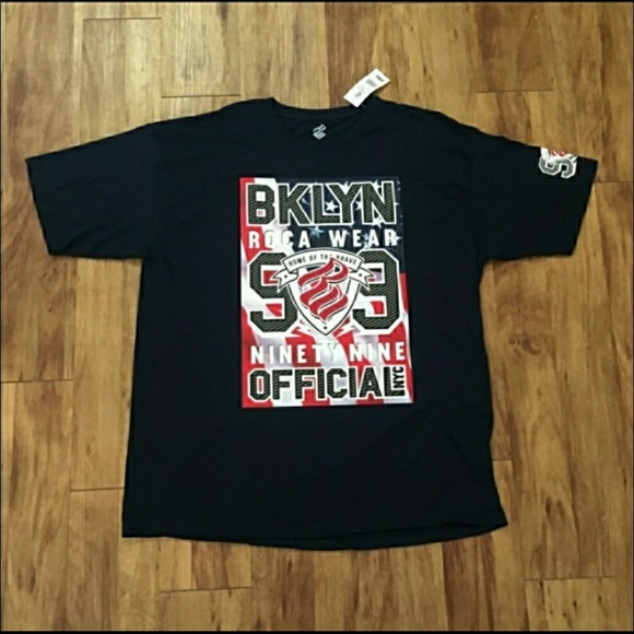 Rocawear Other - Rocawear BKLYN HOME OF THE BRAVE T-Shirt Rocawear Other - Rocawear BKLYN HOME OF THE BRAVE T-Shirt